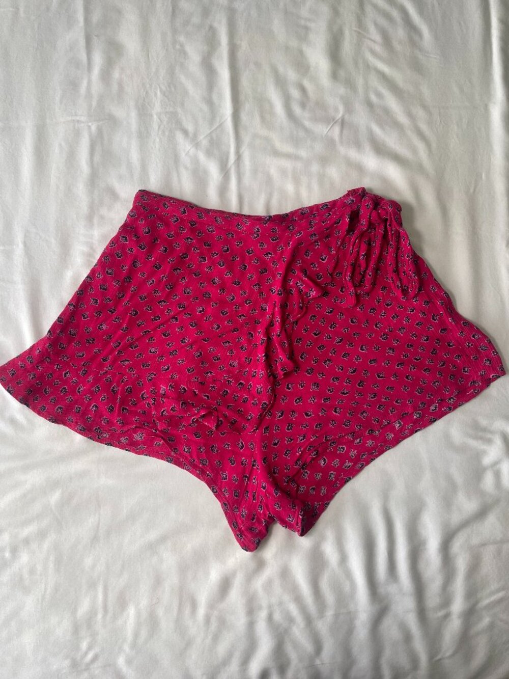 Pink Billabong Floral Skort